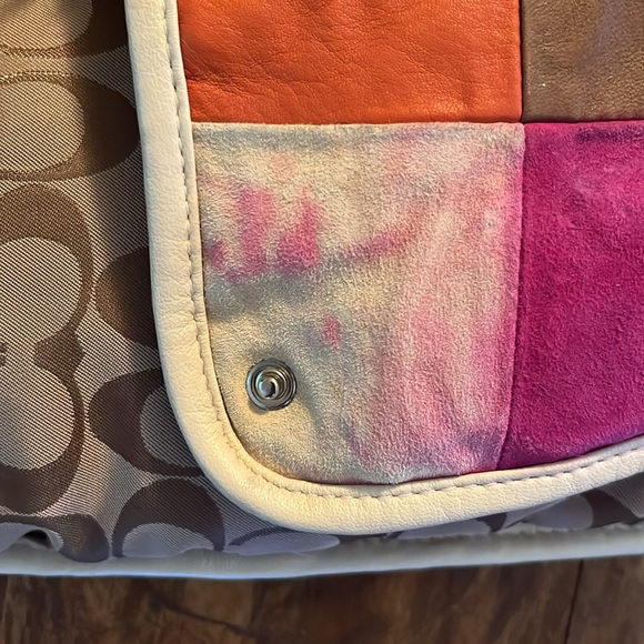 Coach kids down and leather VINTAGE VEST - Picture 4 of 5